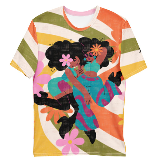T-Shirt all over afro - Disco Dance