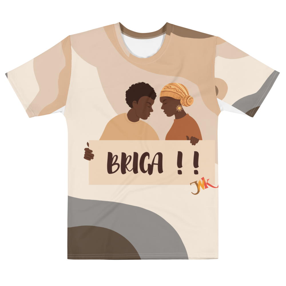 T-Shirt all over afro homme - BRIGA!!