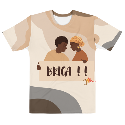 T-Shirt all over afro homme - BRIGA!!