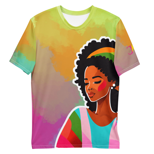 T-Shirt all over afro - Yana Mélodie
