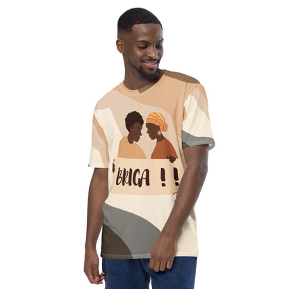 T-Shirt all over afro homme - BRIGA!!
