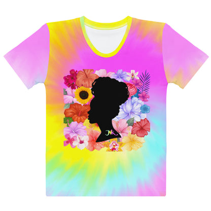 T-shirt all over afro Femme - TIE & DYE