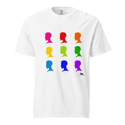 T-shirt afro homme -  Color sweet blanc