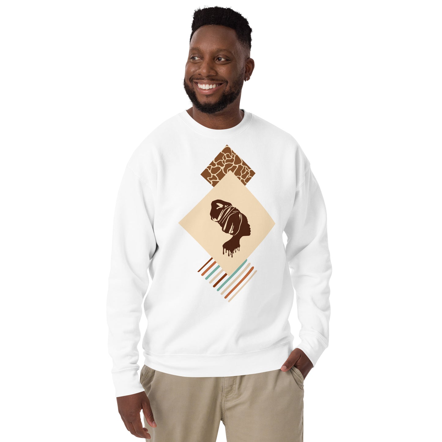 Sweatshirt  afro - Yana losange